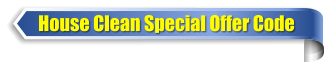 House Clean Special Offer Code